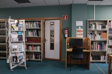 Sección de prensa y revistas de la Biblioteca pública