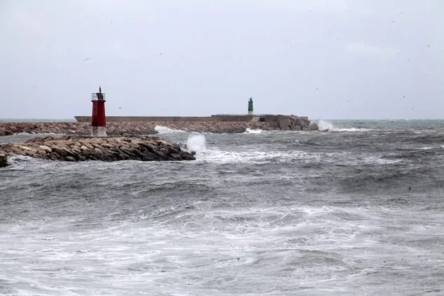Imagen: Temporal costero en Dénia (archivo)