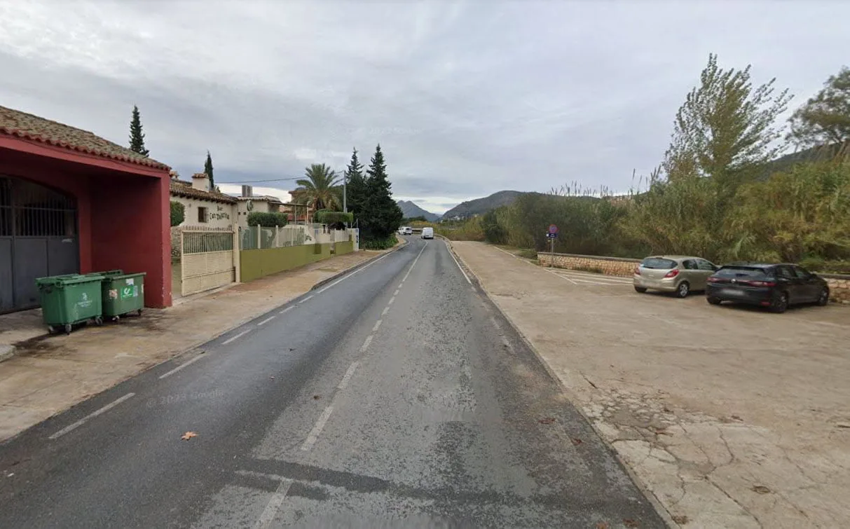 Vía donde tuvo lugar la pelea en 2017
