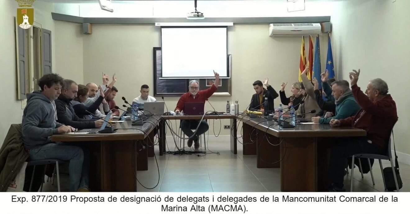 Votación representantes para la MACMA de Pedreguer