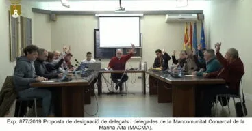 Votación representantes para la MACMA de Pedreguer