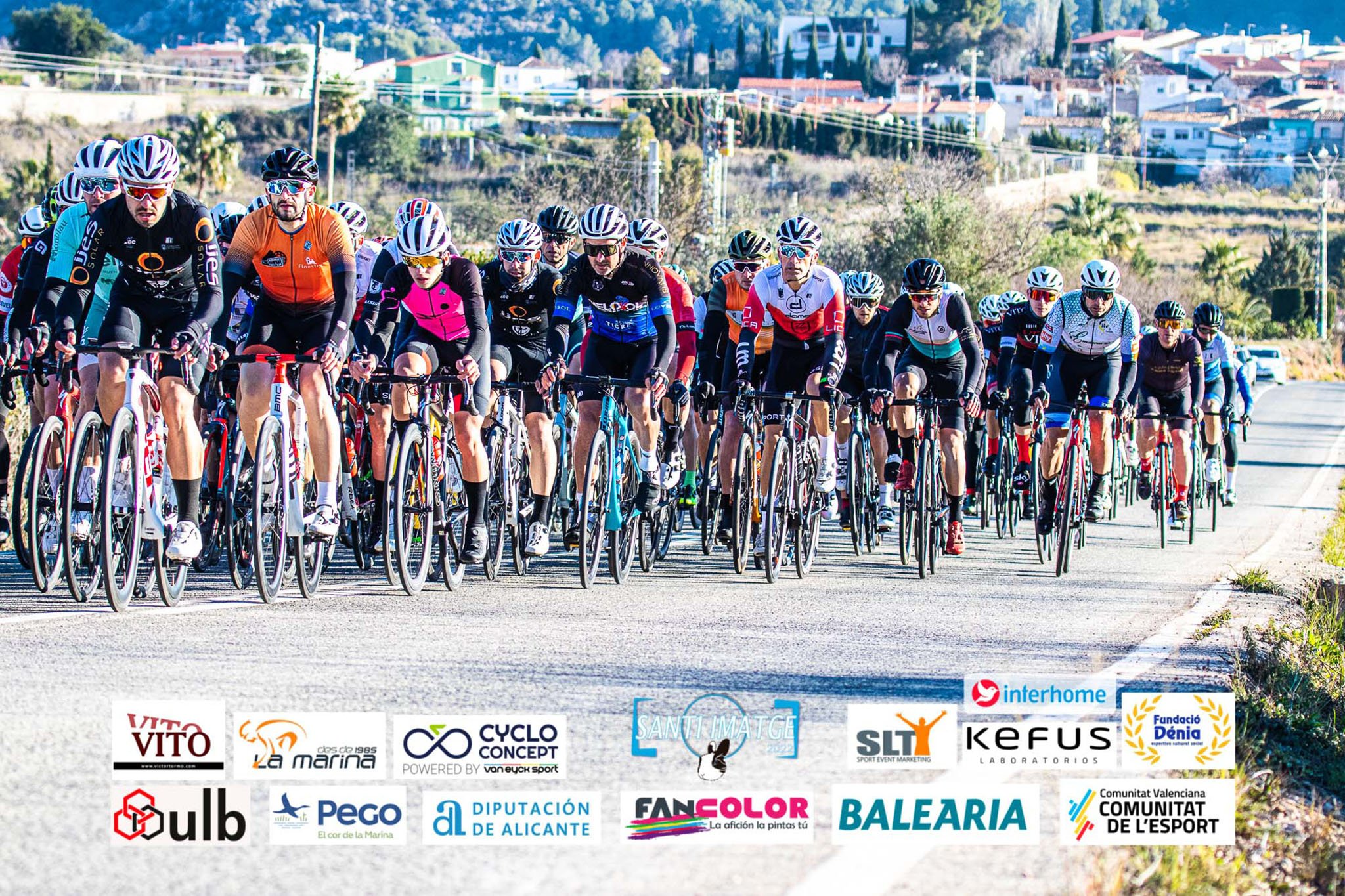 XXXVI Volta ciclista La Marina 2022 en Xaló