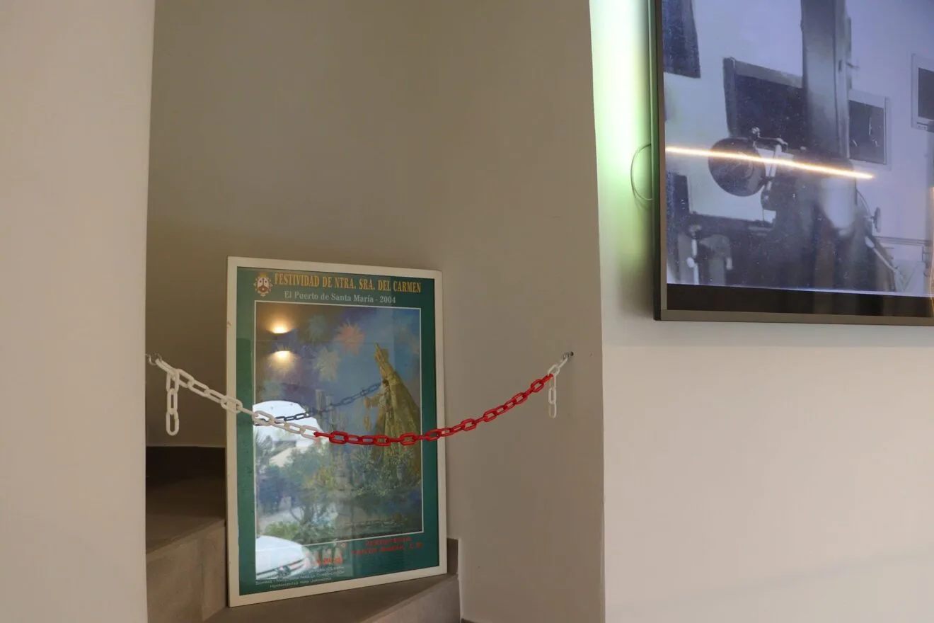 Zona restringida a los visitantes del museo