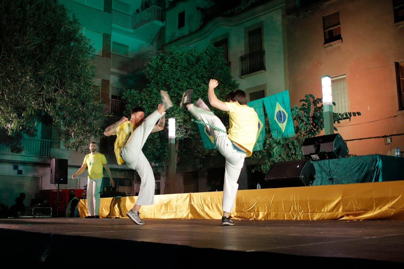 Capoeira en el Festival d'Arts Escèniques de Pego 2023