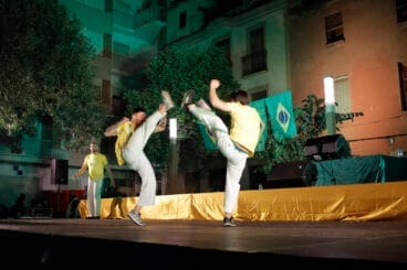 Capoeira beim Pego Performing Arts Festival 2023