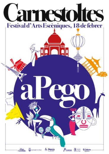 Cartel de Carnestoltes de Pego 2023