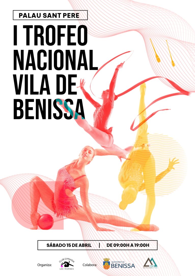 Cartel del Campeonato Nacional de Gimnasia rítmica