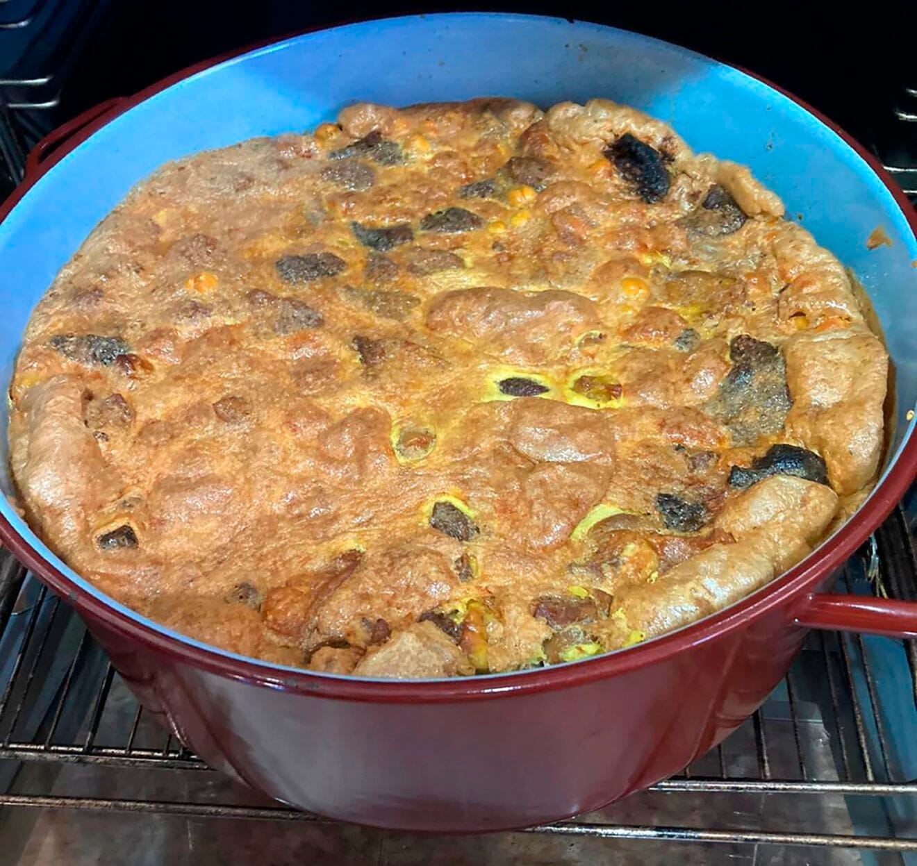 Cazuela de arròs amb costra de Pego