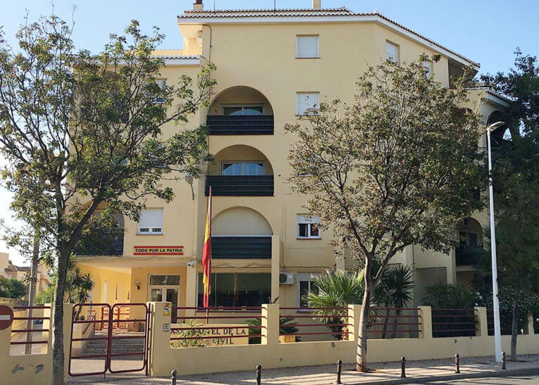 Civil Guard headquarters in Xàbia (file)