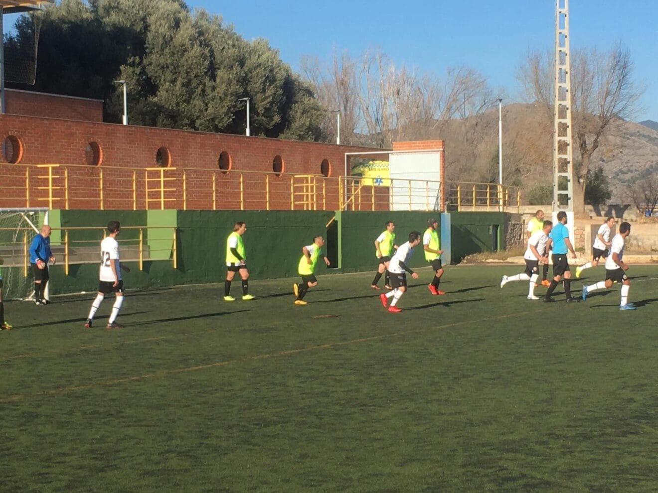 El equipo Sibari FC durante un partido