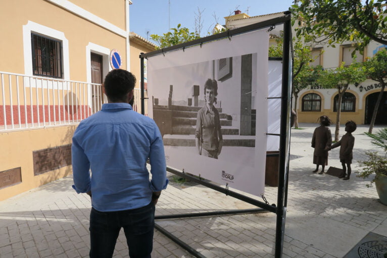 Fotografía de la exposición 'La Manzanera en construcción'