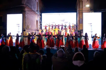 Tolle indische Bühne beim Pego Performing Arts Festival 2023