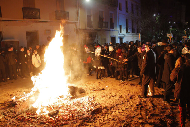 Hoguera de Pinyata de Pego en 2023