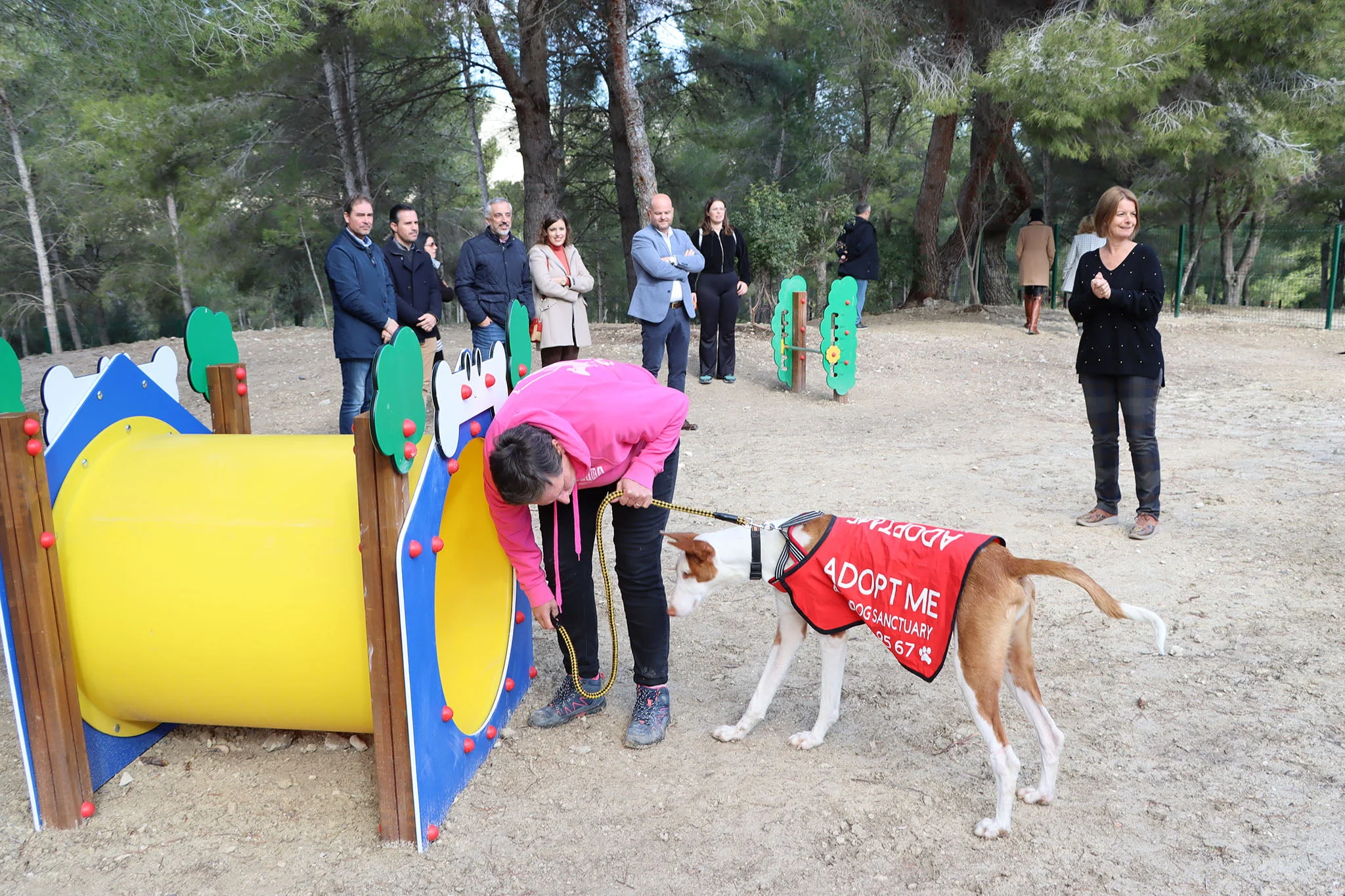 Inauguración del nuevo parque canino de Teullada Moraira 10