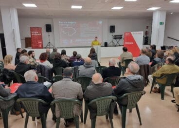 José Ramiro, Secretario General Comarcal del PSPV-PSOE, en la jornada