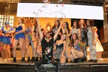 Marc Pons mit seinen Kollegen beim Pegolí Festival 2022