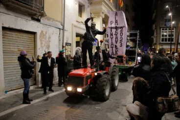 Pinyata bei der Beerdigung von Pego Sardine 2023