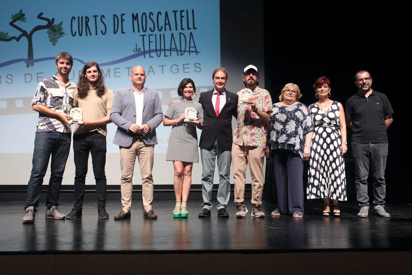 Premiados en la VII Mostra Curts de Moscatell de Teulada