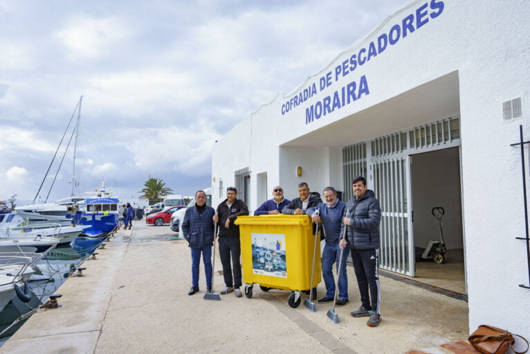 Proyecto 'Barriendo Mares' en Moraira