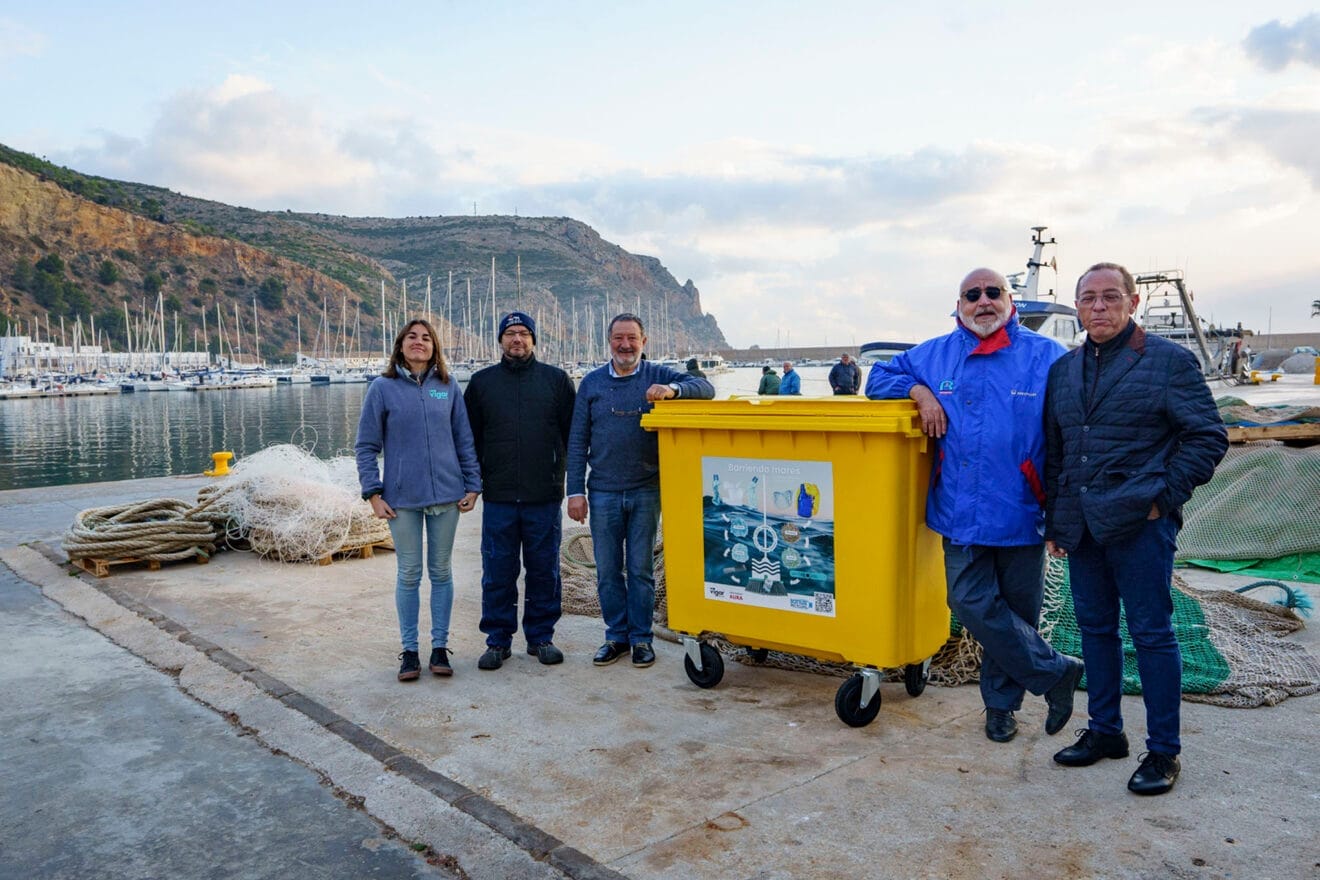 Proyecto 'Barriendo Mares' en Xàbia
