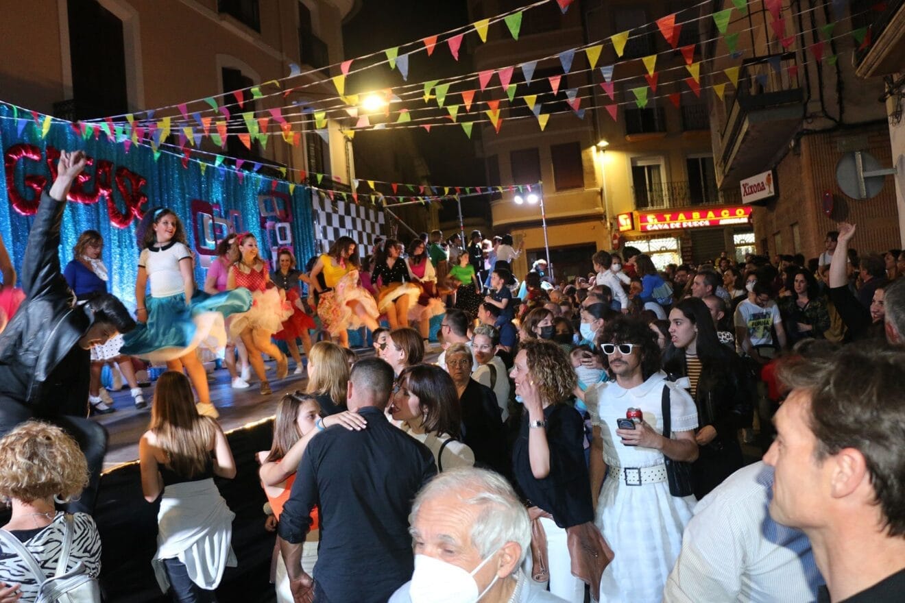 Recorrido hacia el fin de fiesta del Festival de Pego en 2022