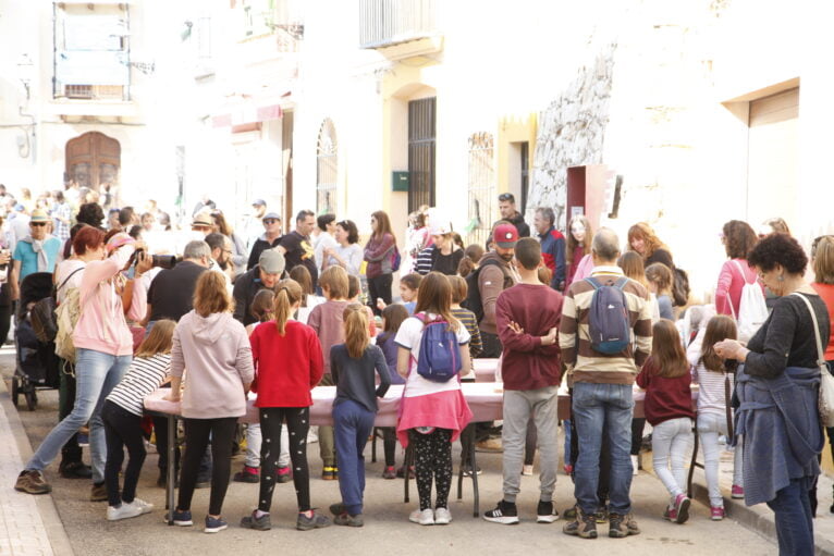 Taller infantil dulce con almendras