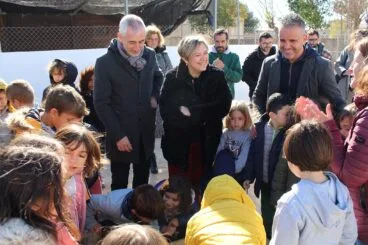 Tamarit: «Tenemos un 26 % más de profesorado en la Marina Alta y eso ayuda para que se desarrollen proyectos de innovación educativa punteros»
