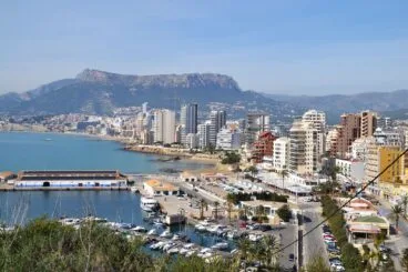 vista de la zona el puerto calpino archivo