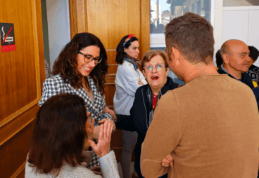 Aitana Mas acude a la presentación del anteproyecto del Centro de Día de Xaló