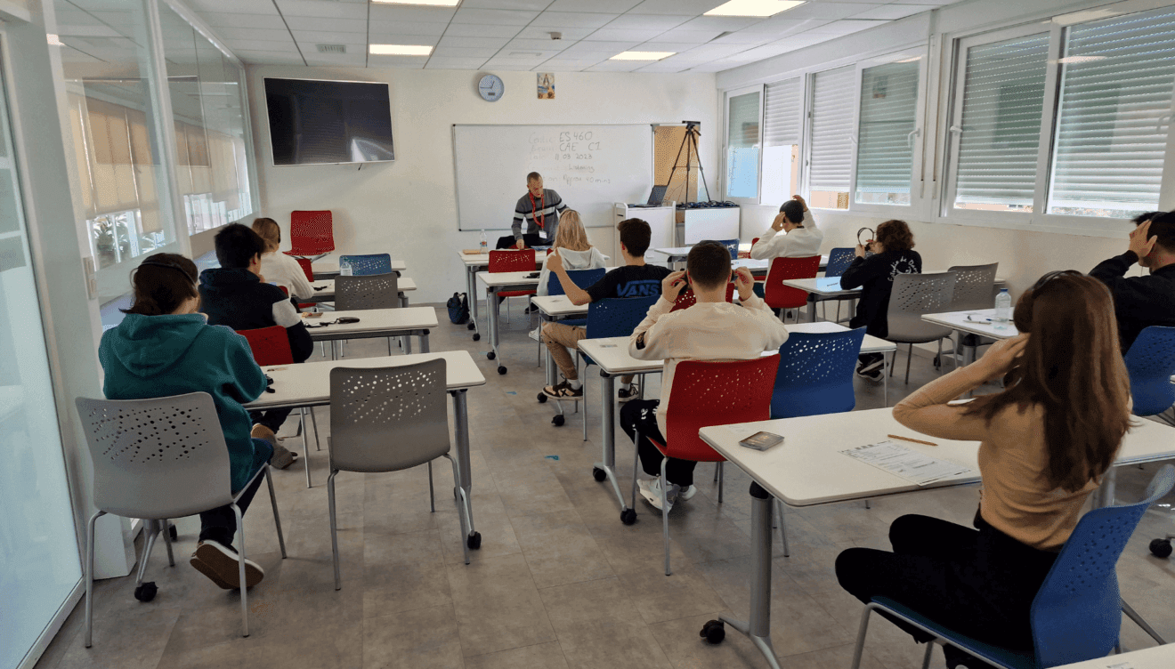 Alumnos satisfechos por la calidad del listening