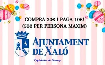 bonos consumo para semana santa en xalo