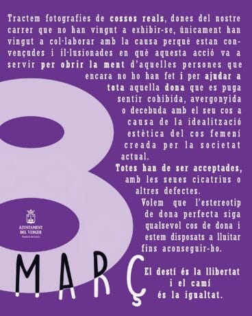 Campaña ‘PERFECTAment imPERFECTA’ El Verger