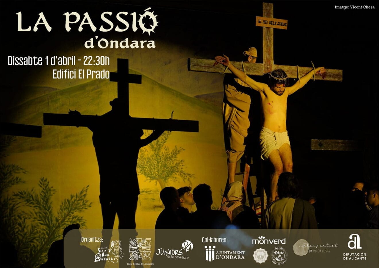 Cartel de La Pasión en la Semana Santa de Ondara