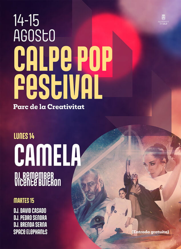 Imagen: Cartel del Calpe Pop Festival 2023