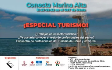 cartel del evento conecta marina alta