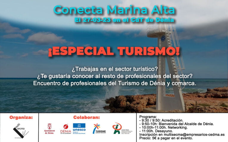 Cartel del evento 'Conecta Marina Alta'