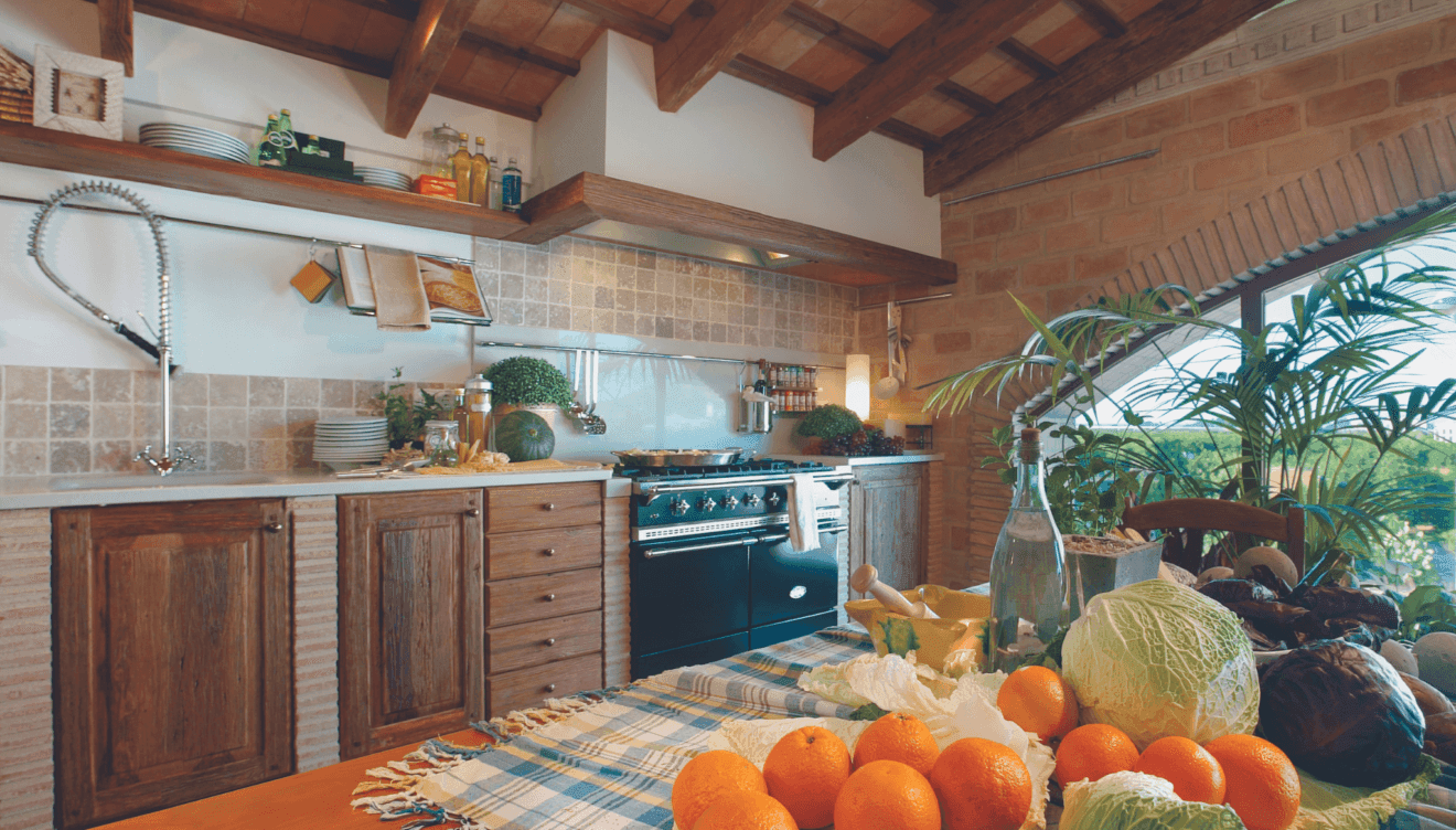 Cocinas rústicas a medida con Estudio Santiago