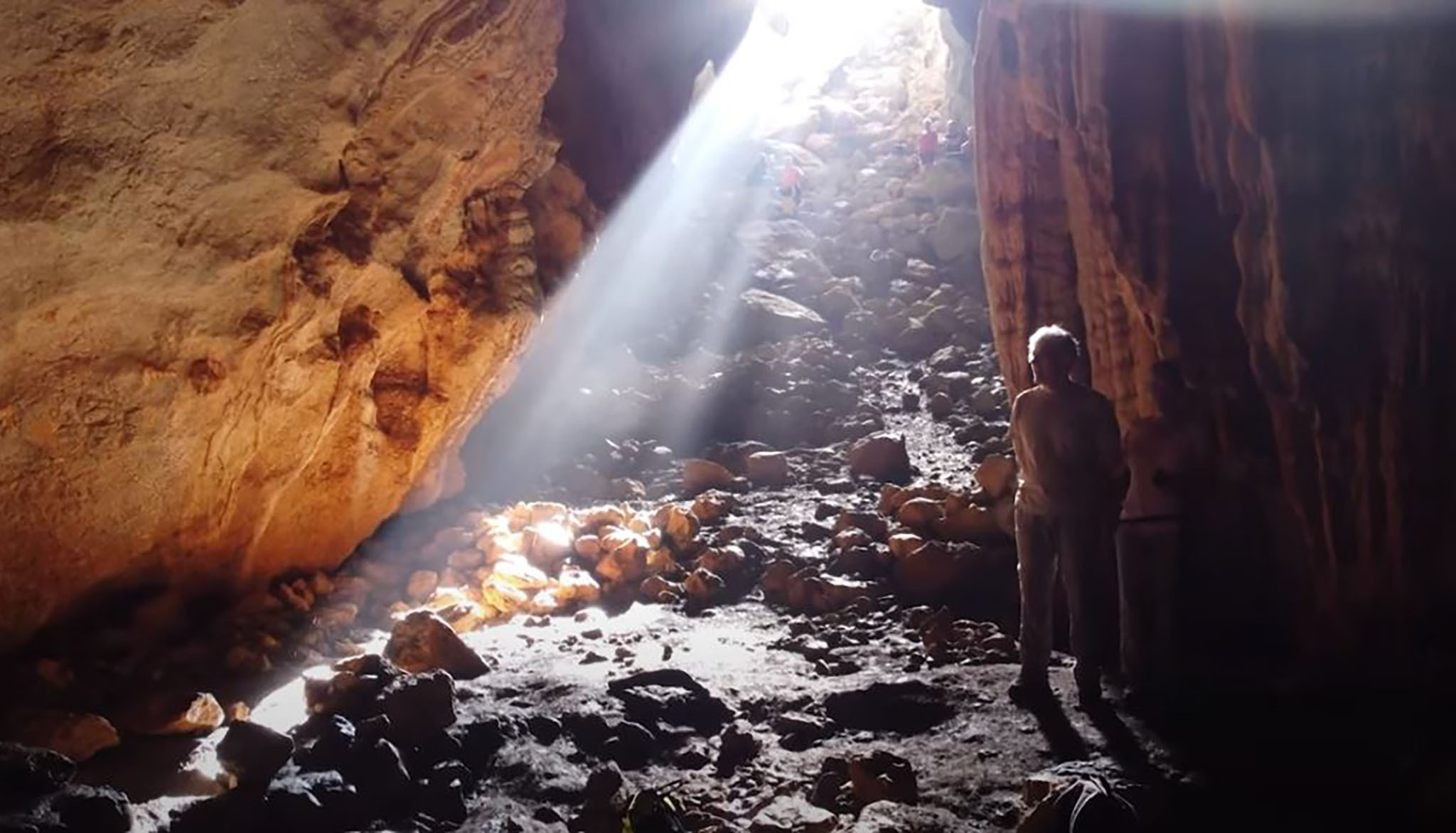 Cova de Bolumini en la Serra de Segària