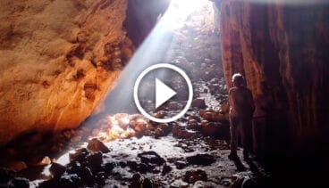 Cova de Bolumini ubicada en la Serra de Segària