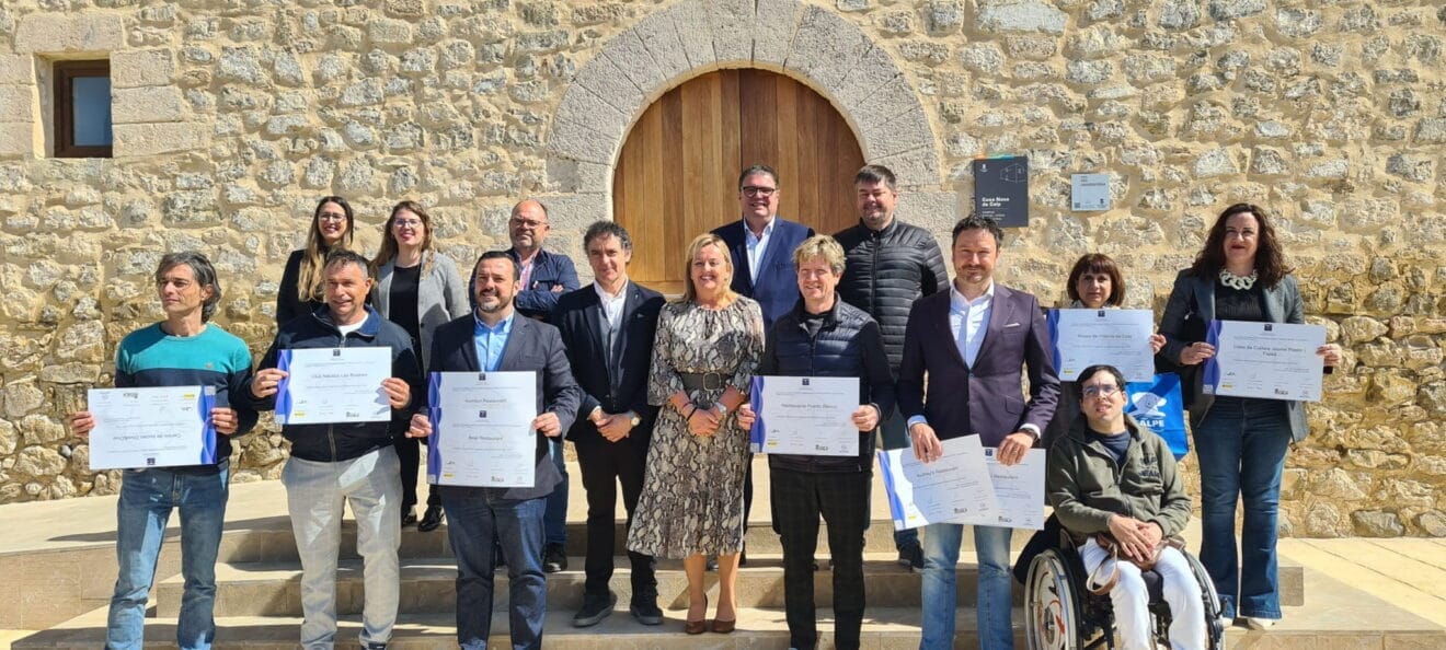 Entrega de distintivos SICTED 2023 en Calp