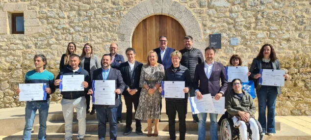 Imagen: Entrega de distintivos SICTED 2023 en Calp