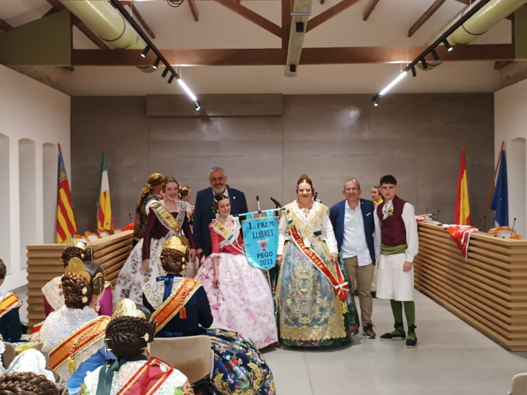 Awards ceremony of the Fallas de Pego 2023 03