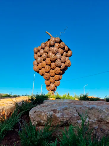 Escultura de hierro de Toni Marí para Xaló