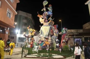 Falla Darrere el Castell de Dénia 2023