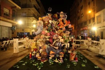 Falla infantil Campaments de Dénia 2023