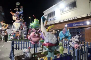 Falla infantil Darrere del Castell de Dénia 2023
