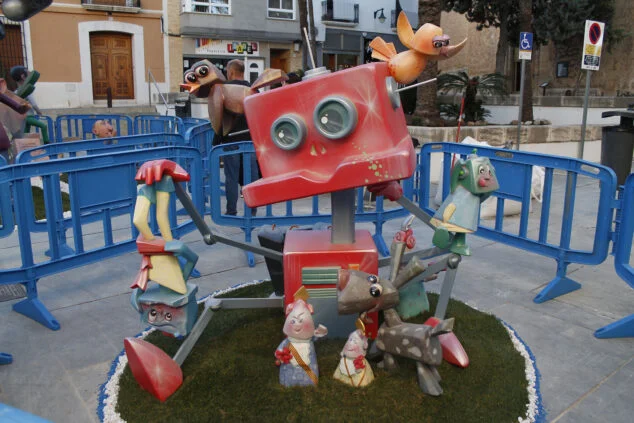 Imagen: Falla infantil Plaça i Natzaré de Pego 2023