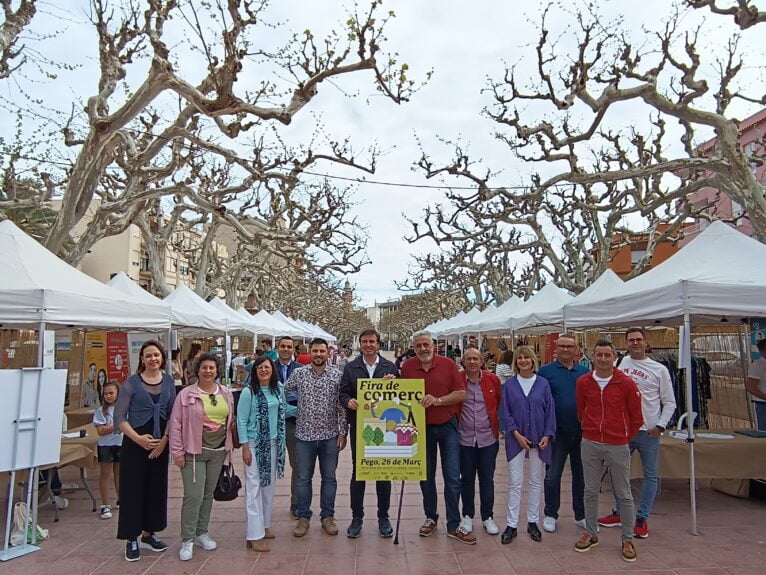 Inauguración de la Fira del Comerç 2023 Pego