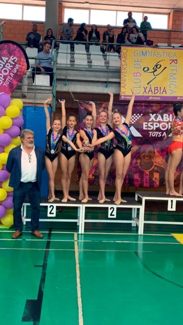 Gimnastas del Club Gimnasia Calpe en Xàbia 04