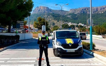 imagen de la policia local de calp archivo